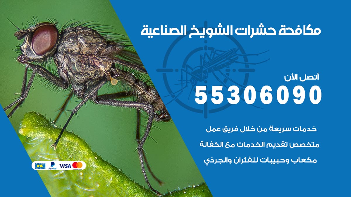 مكافحة حشرات الشويخ الصناعية 55306090 شركة مكافحة حشرات الشويخ الصناعية